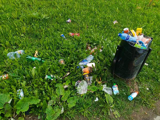 Более месяца не убирают Московский микрорайон в Иванове